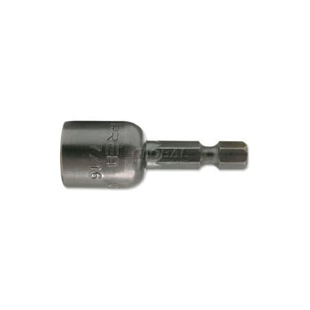 Urrea Urrea SAE Heavy-Duty Magnetic Power Nut Driver, 1/4" Drive, 3/8" Tip, 2 9/16" Long 10536X